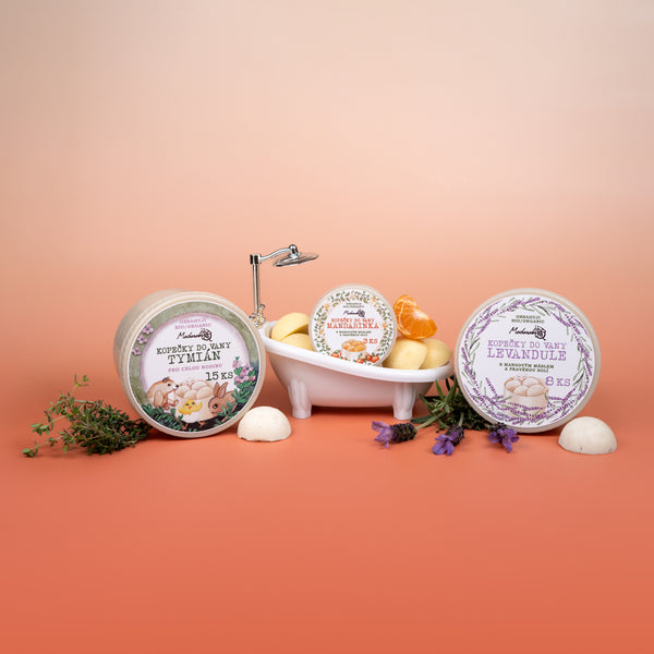 Medarek Kopečky do vany - Budulínek (8 ks)