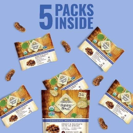 Sunny Fruit Moruše sušené na slnku <tc>BIO</tc>