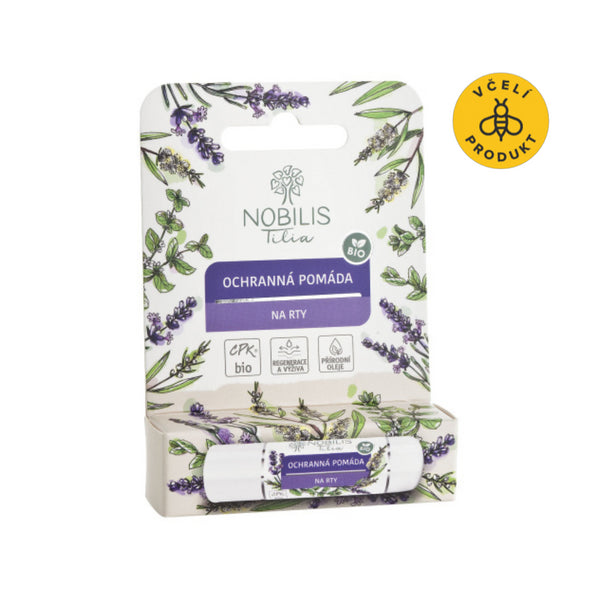 Nobilis Tilia Ochranná pomáda na pery <tc>BIO</tc> (4,2 g)