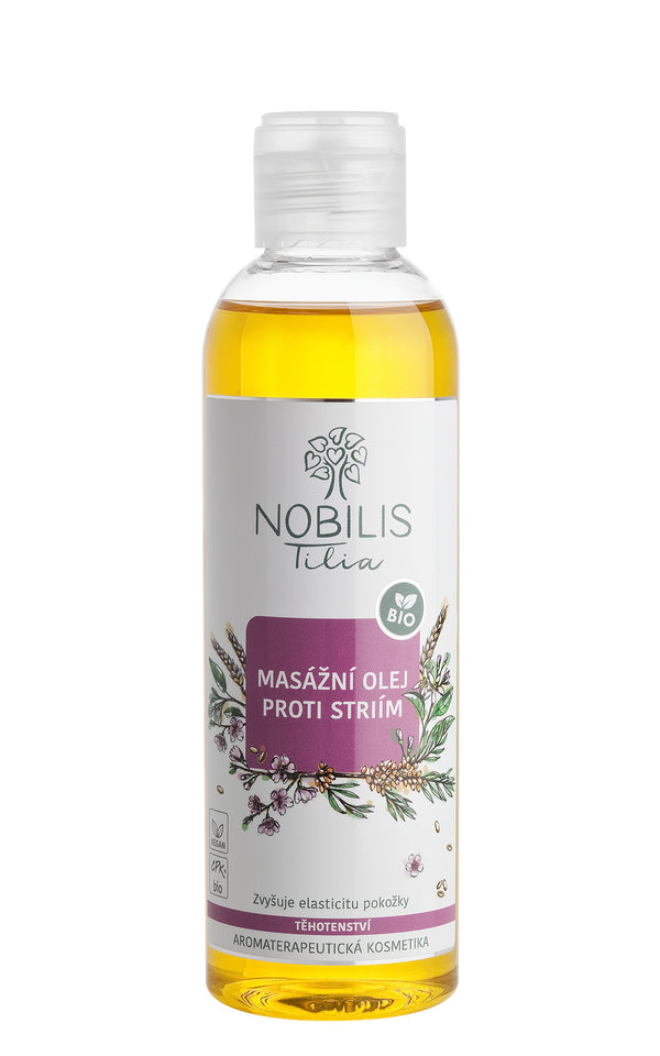 Nobilis Tilia masážny olej proti striám <tc>BIO</tc> (200 ml)