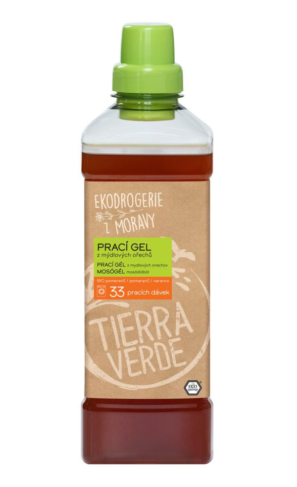 Tierra Verde Prací gél s <tc>BIO</tc>pomarančom - INNOVATION