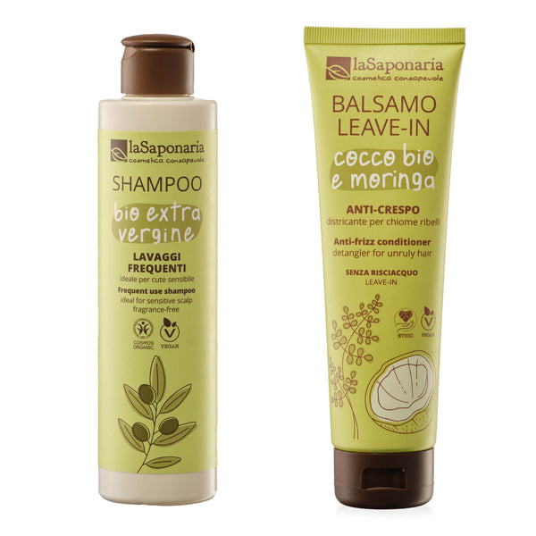 Šampón laSaponaria s extra panenským olivovým olejom <tc>BIO</tc> (200 ml)