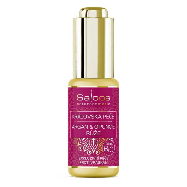 Saloos Pleťový olej Royal Care Argan & Prickly Pear <tc>BIO</tc> - Rose (20 ml)