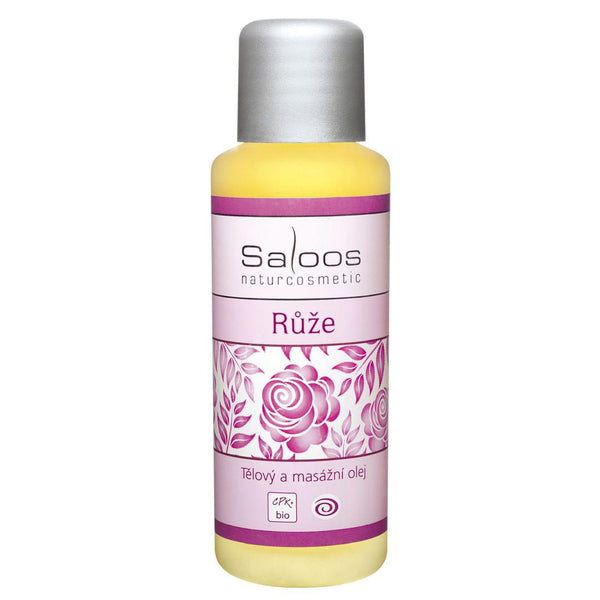 Saloos telový a masážny olej Rose <tc>BIO</tc> (50 ml)