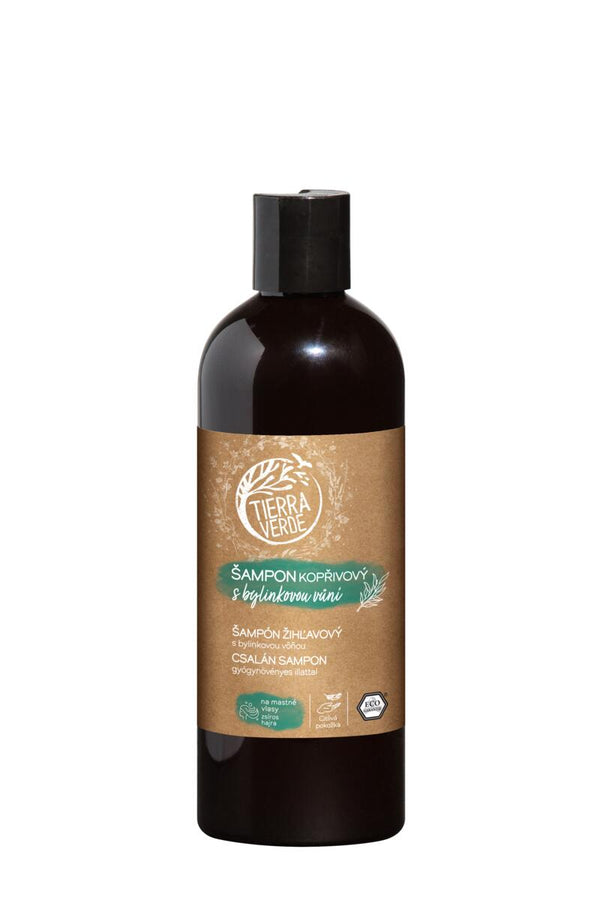 Tierra Verde Šampon kopřivový s bylinkovou vůní