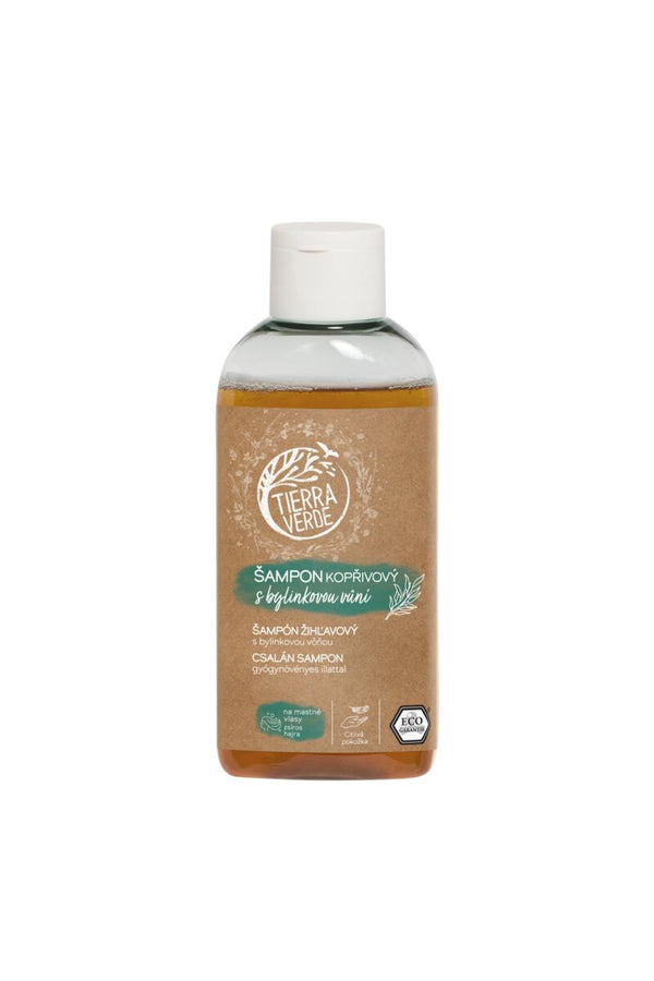 Tierra Verde Šampon kopřivový s bylinkovou vůní