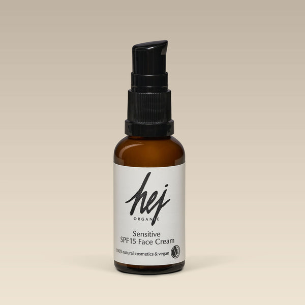 Hej Organic Pleťový krém pro citlivou pleť SPF 15 (30 ml)