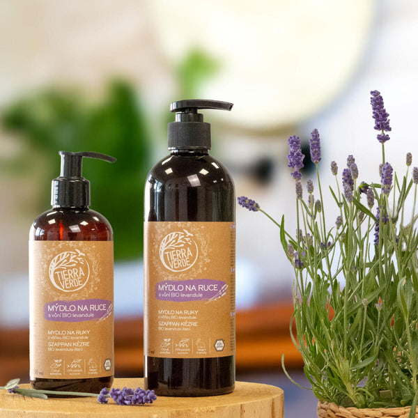 Tierra Verde Tekuté mýdlo na ruce - BIO Levandule
