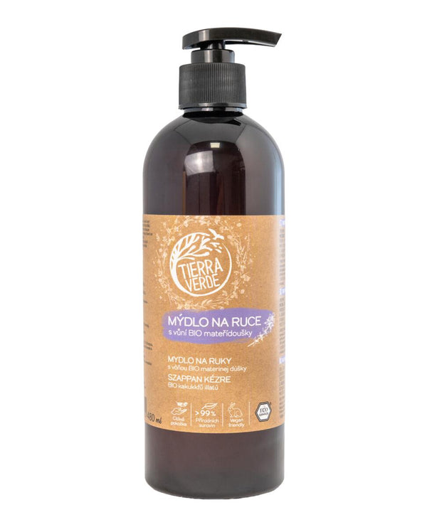 Tierra Verde Tekuté mýdlo na ruce - BIO Mateřídouška