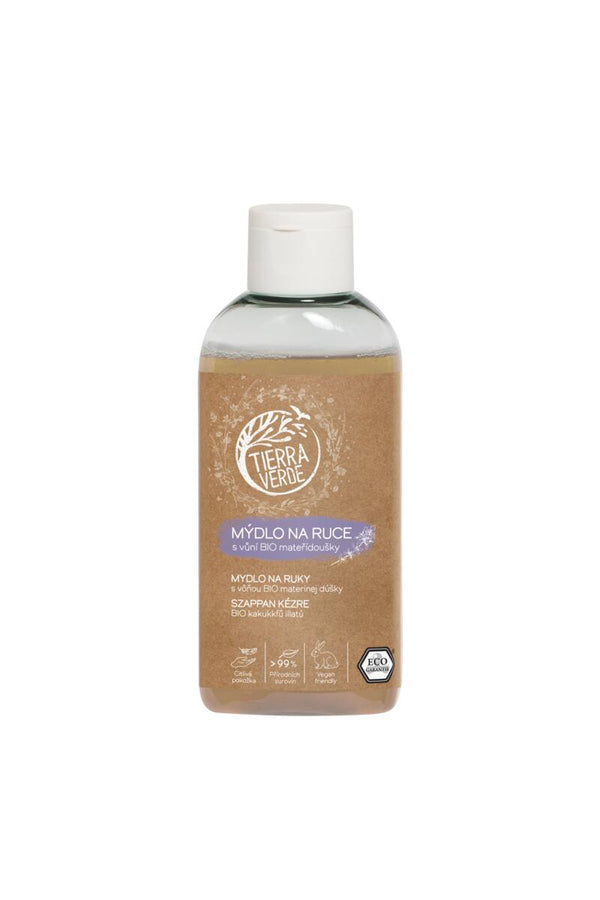 Tierra Verde Tekuté mýdlo na ruce - BIO Mateřídouška