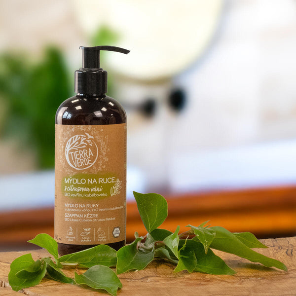 Tierra Verde Tekuté mýdlo na ruce - BIO Vavřín
