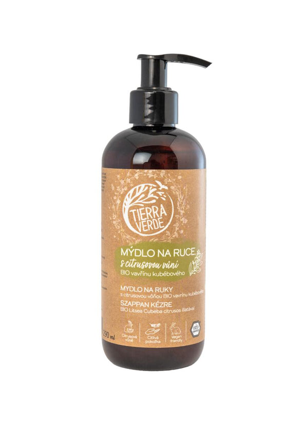 Tierra Verde Tekuté mýdlo na ruce - BIO Vavřín