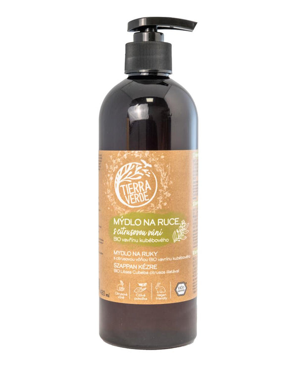 Tierra Verde Tekuté mýdlo na ruce - BIO Vavřín