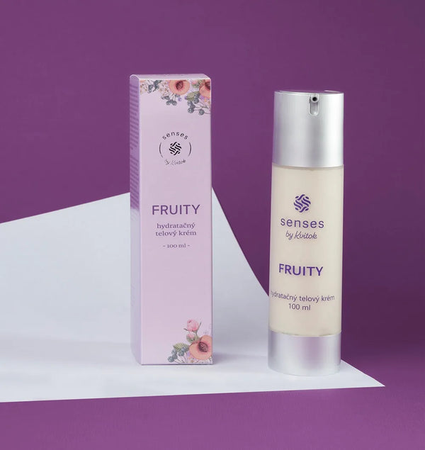 Kvitok Senses Hydratační tělový krém Fruity (100 ml)