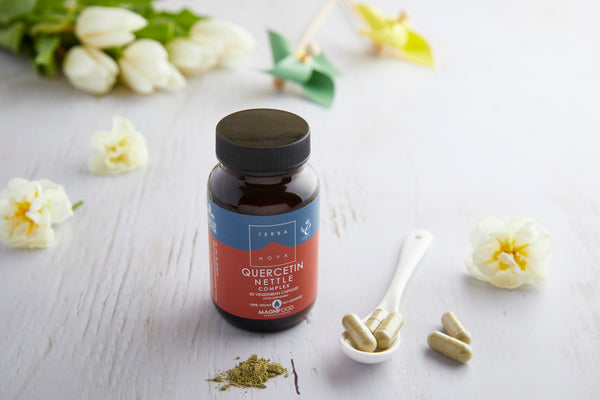 Terranova Health Quercetin Nettle Complex s kopřivou (50 kapslí)