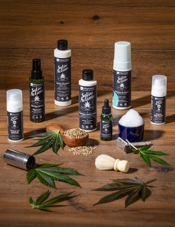 laSaponaria Pánsky dezodorant v spreji s konope <tc>BIO</tc> (100 ml)