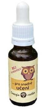 Bachova esencia Rastlinná energia - zmes Jednoduché učenie a testovanie (20 ml)