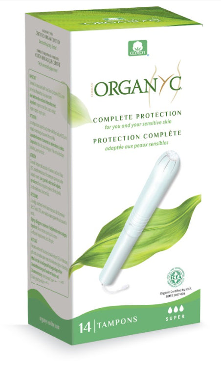 Organyc Tampóny s aplikátorom Super (14 ks)