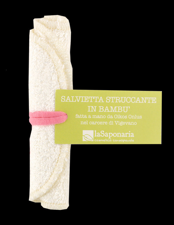 laSaponaria Bambusová odličovacia utierka