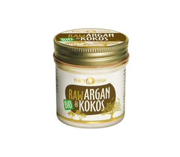 Purity Vision Zmes kokosového a arganového oleja RAW <tc>BIO</tc> (120 ml)