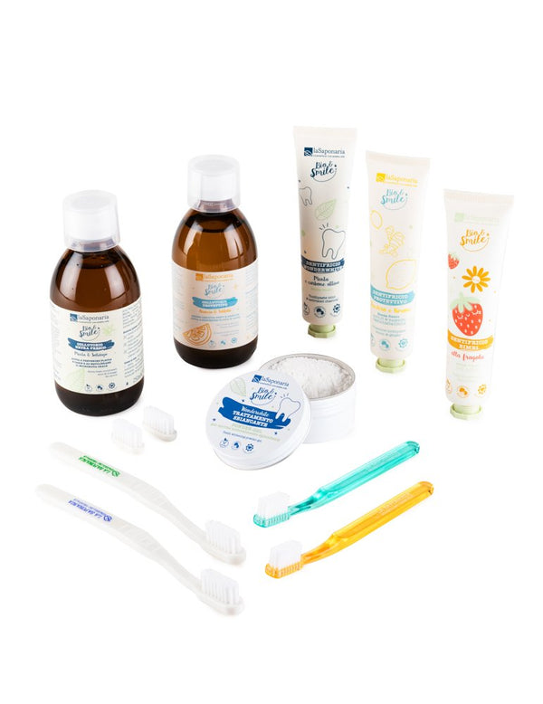 laSaponaria Jemná detská zubná pasta - jahoda <tc>BIO</tc> (75 ml)