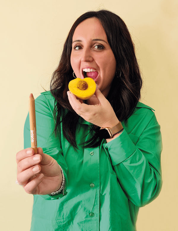 tónovací balzam na pery laSaponaria Maticao v ceruzke - broskyňa (2,5 g)