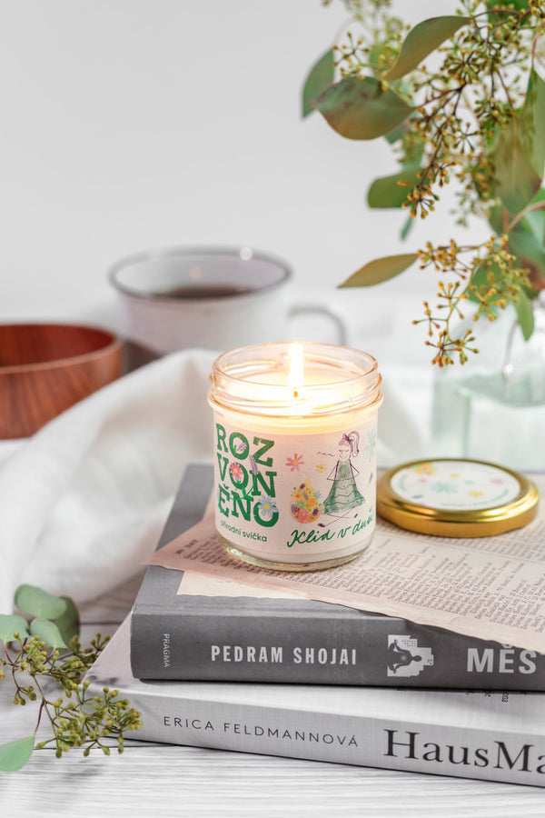 Vonná sviečka - Pokoj v duši (130 ml)
