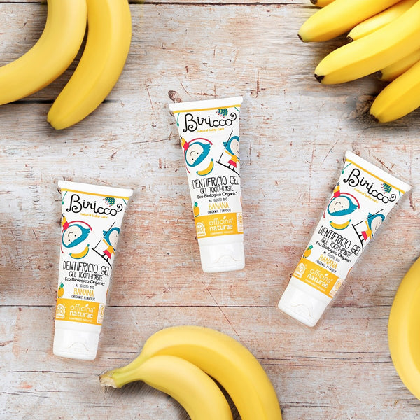 Officina Naturae Detská zubná pasta - banán (75 ml)