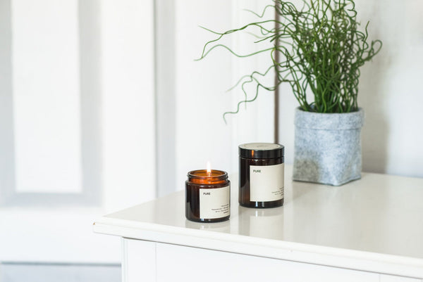 Mulieres Svíčka ve skle - bez vůně (180 ml)