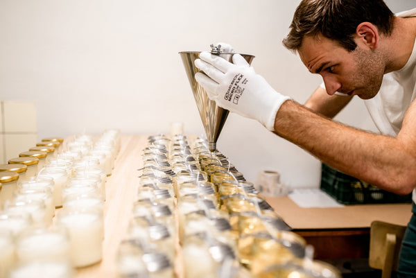 Vonná sviečka - Zimná nálada (130 ml)