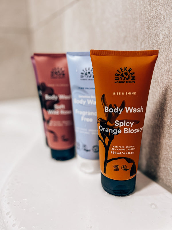 Urtekram Sprchový gél s pikantným pomarančom <tc>BIO</tc> (200 ml)