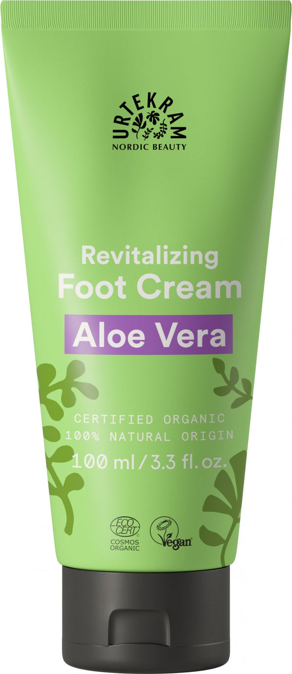 Urtekram Regeneračný krém na nohy s aloe vera <tc>BIO</tc> (100 ml)