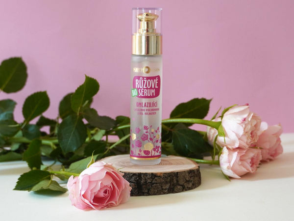 Purity Vision Růžové omlazující hyaluronové sérum BIO (50 ml)