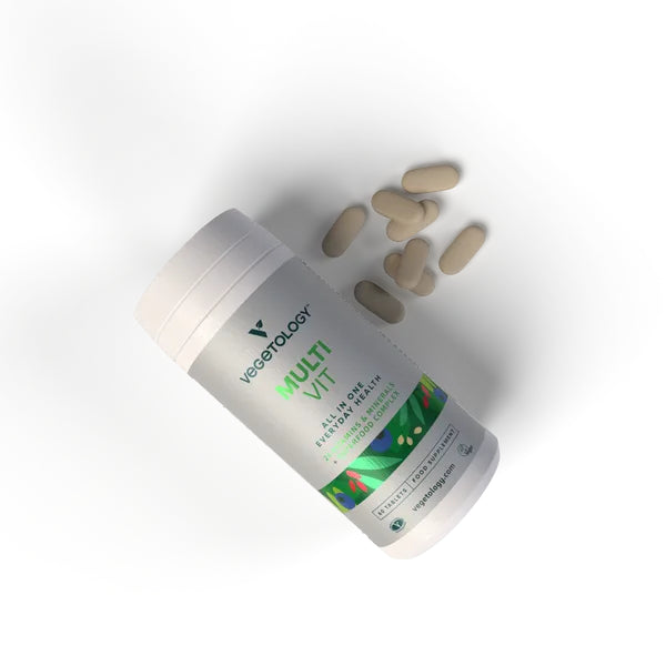 Vegetology MultiVit Multivitamín s minerálmi (60 tabliet)