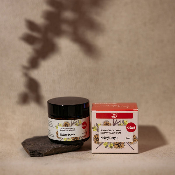 Šľahačkový telový krém Kvitok Tender Touch (60 ml)