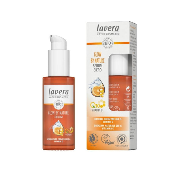 Lavera Glow by Nature Pleťové sérum s koenzýmom Q10 a vit. C <tc>BIO</tc> (30 ml)