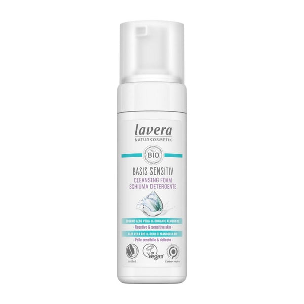 Lavera Basis Sensitive jemná čistiaca pena na tvár <tc>BIO</tc> (150 ml)