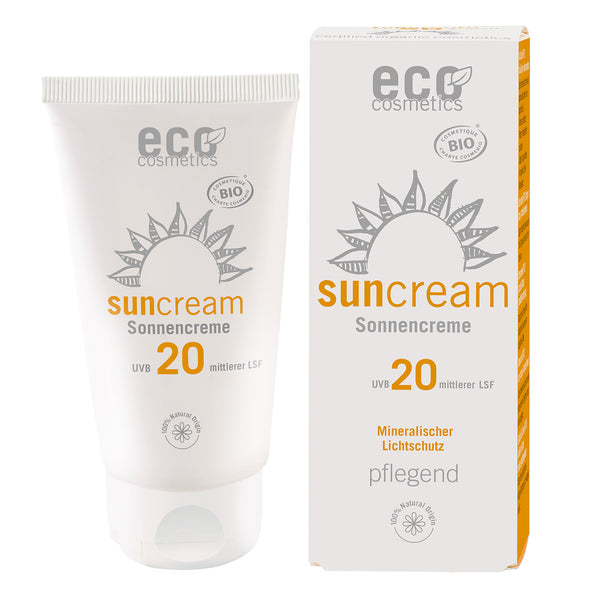Eco Cosmetics Opaľovací krém SPF 20 <tc>BIO</tc> (75 ml)