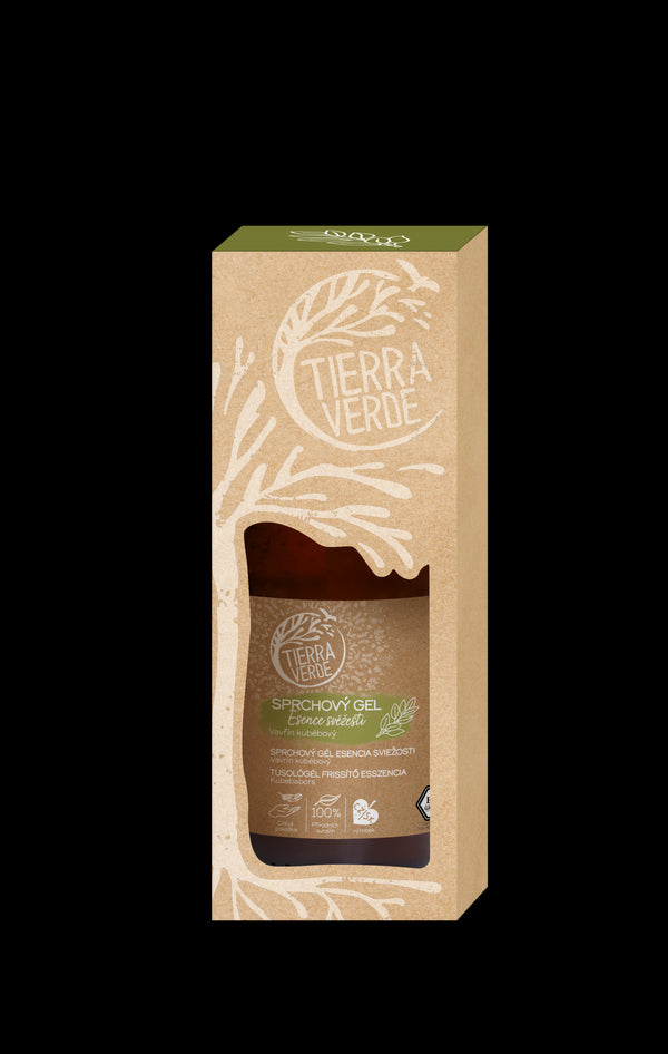 Tierra Verde Sprchový gel Esence svěžesti - Vavřín kubébový