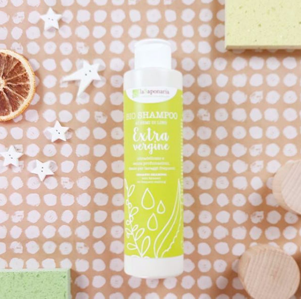 laSaponaria Šampon s extra panenským olivovým olejem (200 ml)