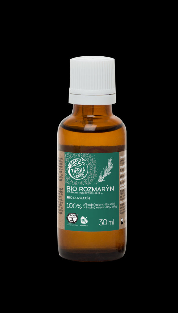 Tierra Verde Esenciální olej Rozmarýn BIO (30 ml) - pošk. obal