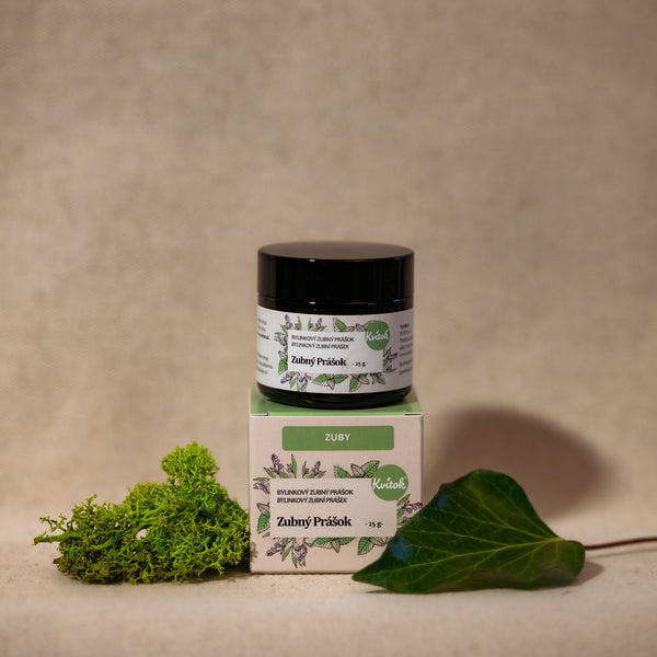 Kvitok bylinný zubný prášok (25 g)