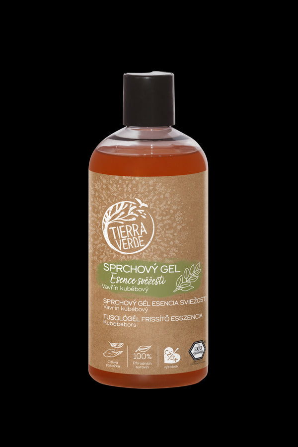 Tierra Verde Sprchový gel Esence svěžesti - Vavřín kubébový