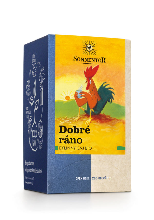 Sonnentor Bylinný čaj Dobré ráno <tc>BIO</tc> - nálevové vrecká (18 x 1,5 g)