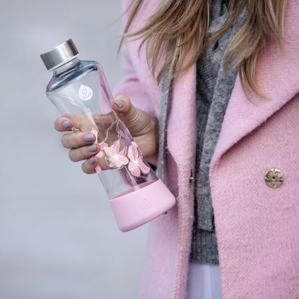 Sklenená fľaša Equa (0,55 l) - Magnólia