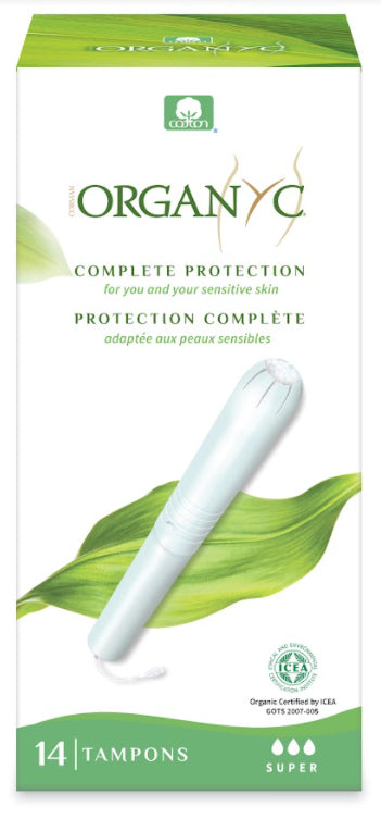 Organyc Tampóny s aplikátorom Super (14 ks)