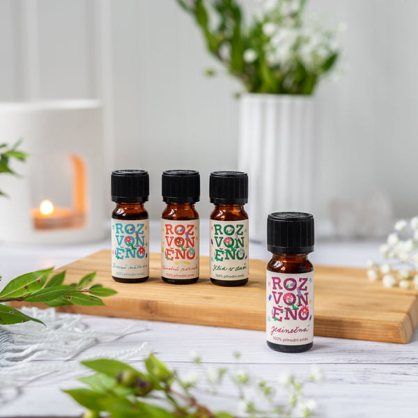 Zmes vonných esenciálnych olejov - Vianočný zázrak (10 ml)