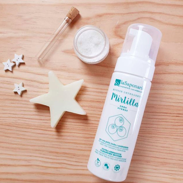 laSaponaria Čisticí pěna extra jemná pro citlivou pleť BIO