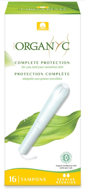 Organyc Tampóny s aplikátorom Regular (16 ks)