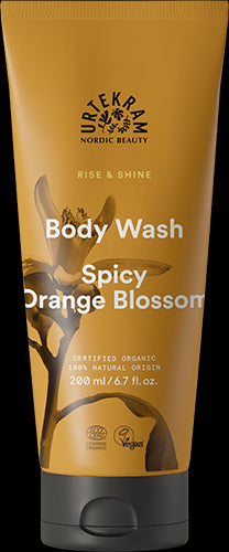 Urtekram Sprchový gél s pikantným pomarančom <tc>BIO</tc> (200 ml)